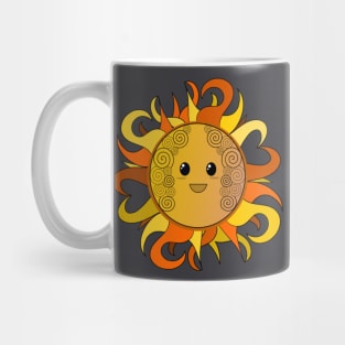 Kawaii Hippy sun Mug